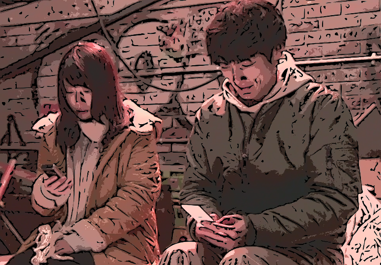 いつかこの恋を思い出してきっとないてしまう、第3話: 同じ写真をお互いに撮っていた練(高良健吾)と音(有村架純)