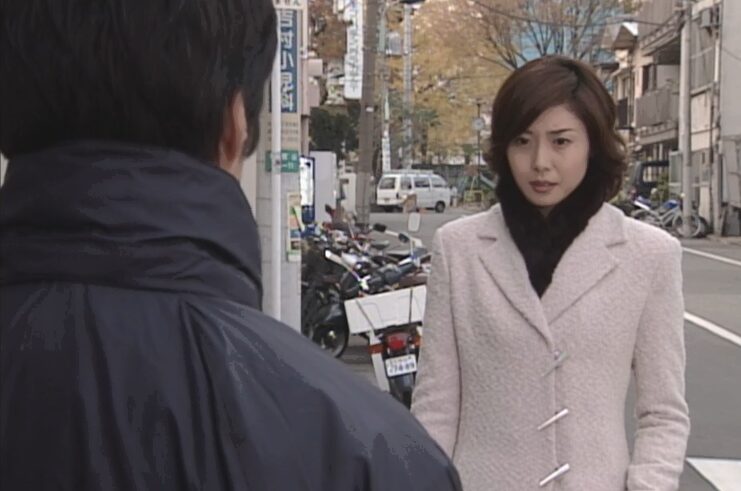 ドラマ「やまとなでしこ」第１０話、中原 欧介（堤真一）の前に現れた神野 桜子（松嶋菜々子）