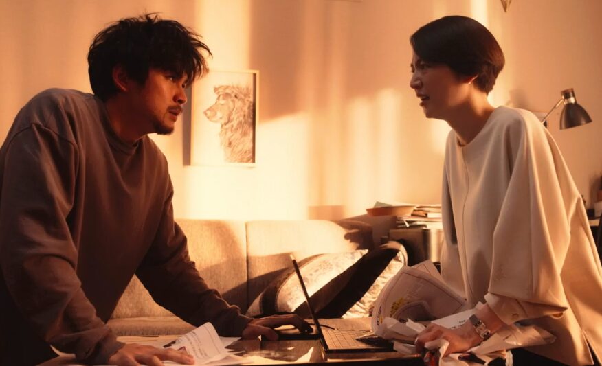 ドラマ「エルピス―希望、あるいは災い―」第１０（最終）話、言い争いをする岸本拓朗（眞栄田郷敦）と浅川恵那（長澤まさみ）