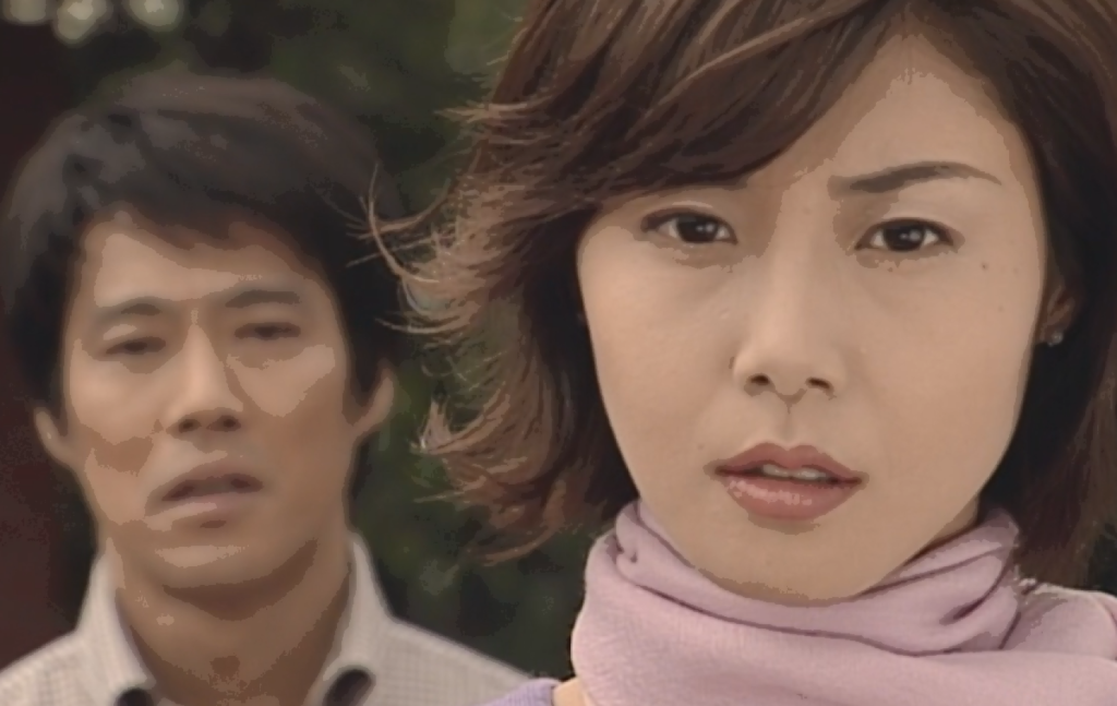 やまとなでしこ、第２話、神野 桜子（松嶋菜々子）に嘘の言い訳をする中原 欧介（堤真一）