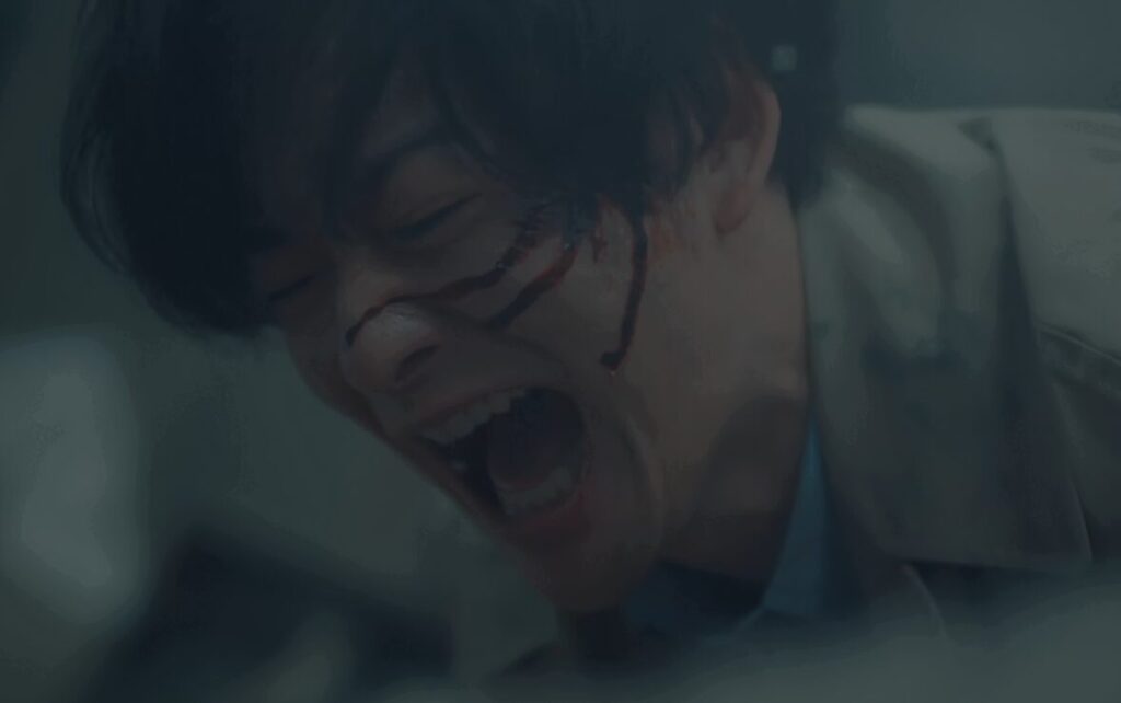 ドラマ「ちょっとだけエスパー」第９（最終）話、四季（宮﨑あおい）が死に、泣け叫んでいる過去の文人（ふみと）