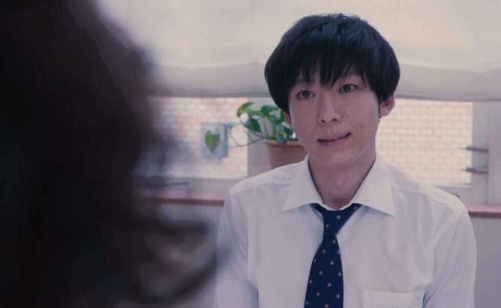 ドラマ「凪のお暇」第3話、大島凪(黒木華)から「慎二のこと好きじゃなかった」といわれ固まる我聞慎二(高橋一生)