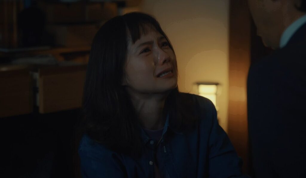 ドラマ「ちょっとだけエスパー」第６話、パニックになっている四季（宮﨑あおい）